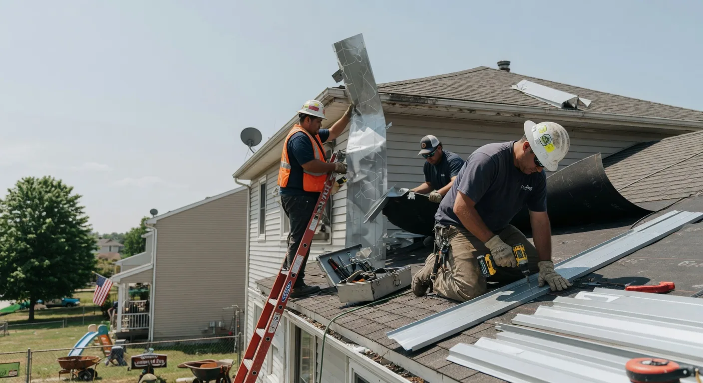 Metal Roof Repair in Little River Academy, TX